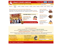 Tablet Screenshot of crackseedcenter.com